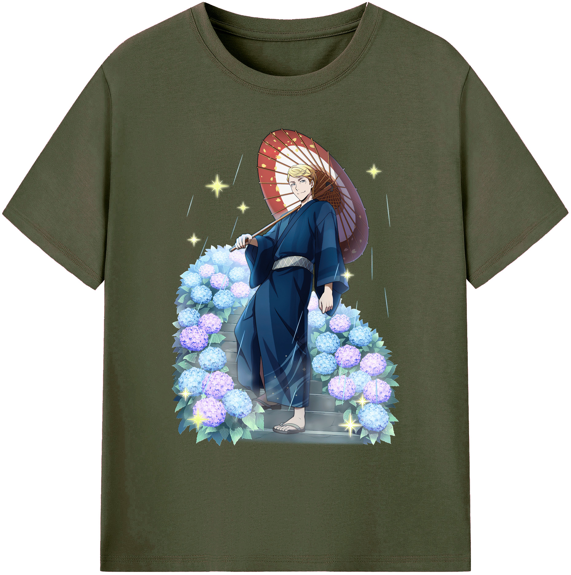 （画像用） 文豪ストレイドッグス Bungo Stray Dogs 綿100％ メンズ半袖Tシャツ｜肌触りやわらか＆通気性